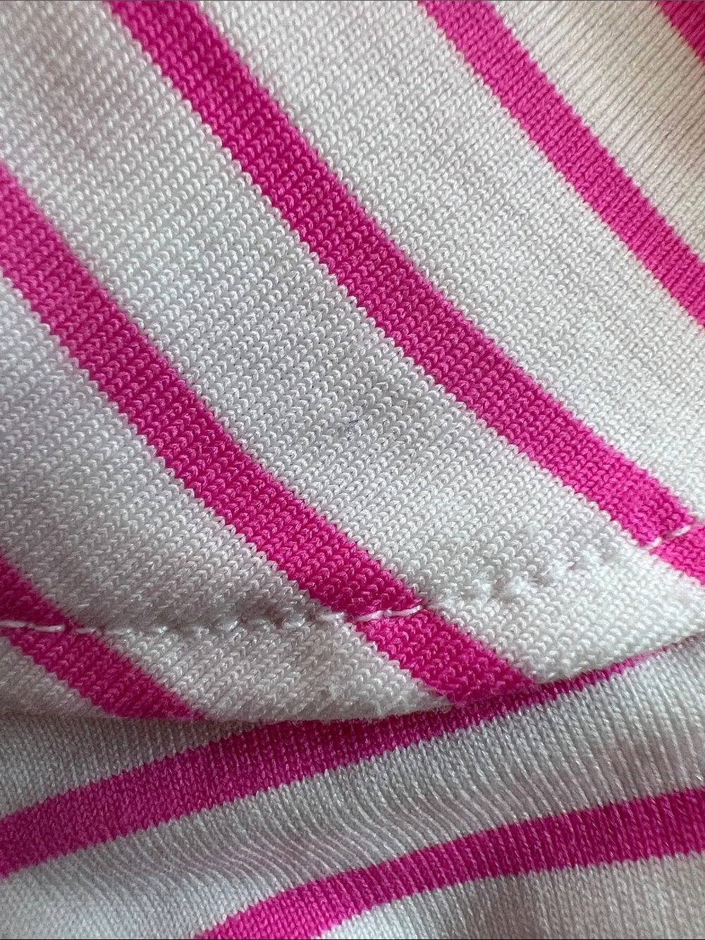 Florence Eiseman Pink Stripe Peplum Swimsuit with Strawberry Girls 12 Months